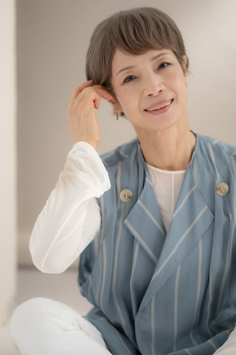 エルグ所属ミセスモデル：とみた よしこ