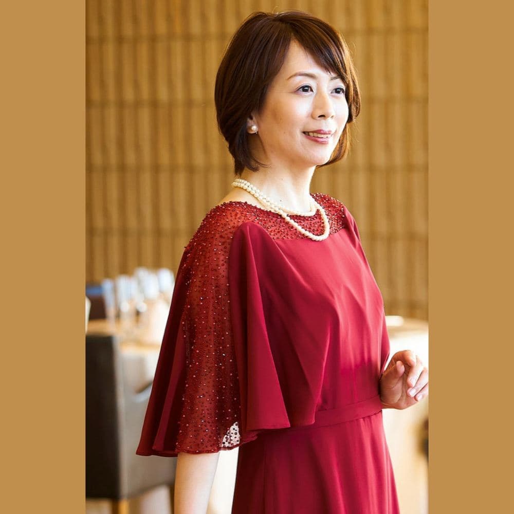 エルグ所属ミセスモデル：三田 純子