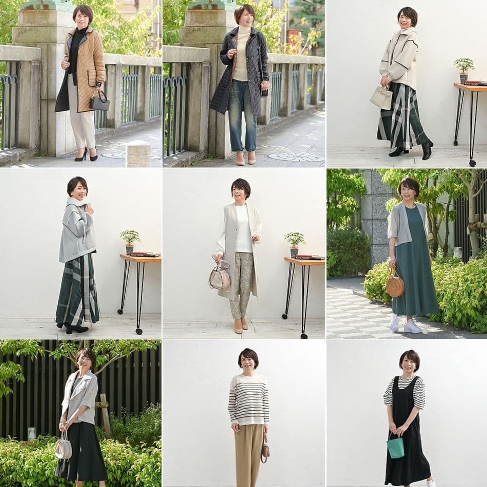 エルグ所属ミセスモデル：三田 純子