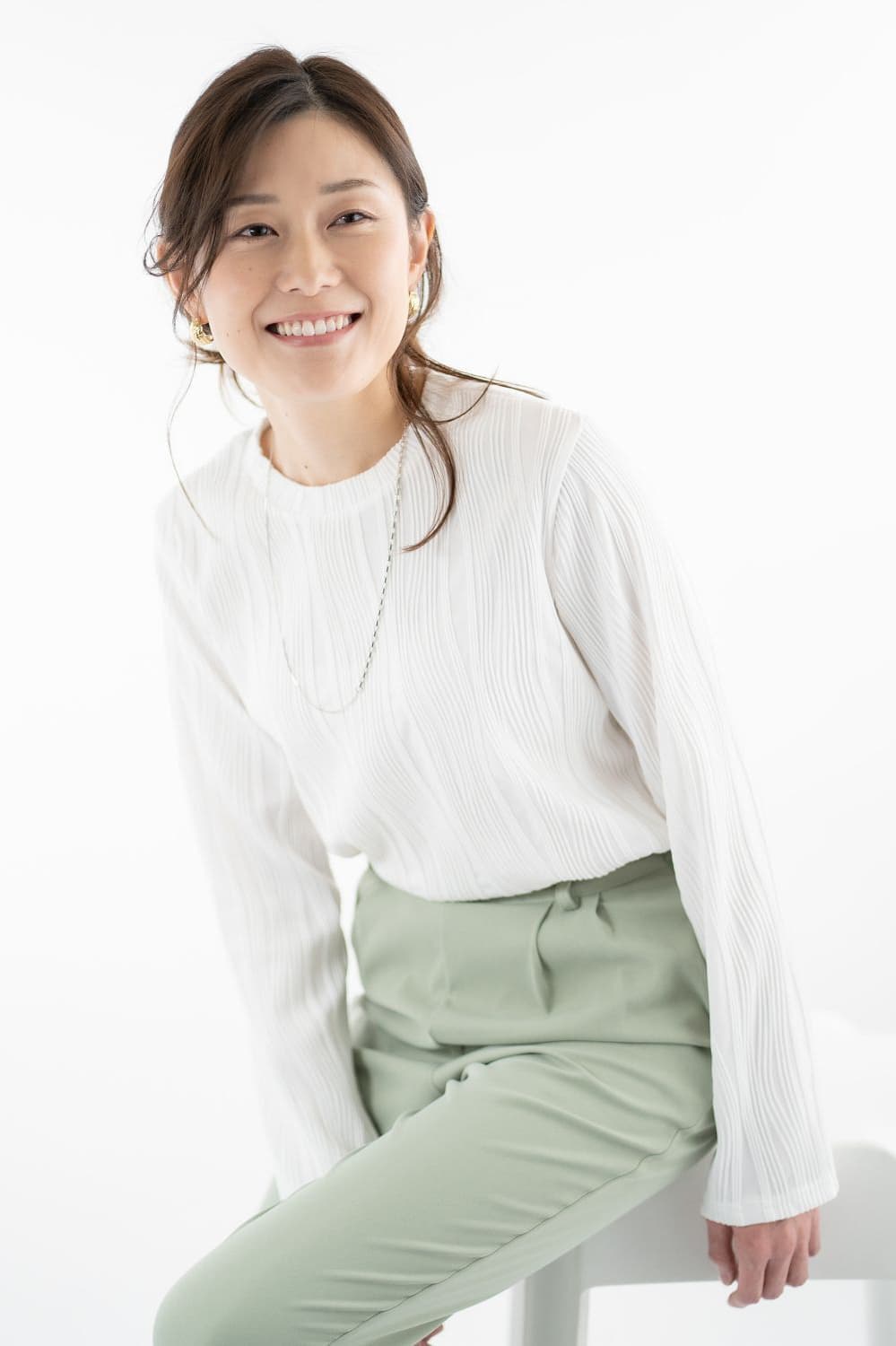 エルグ所属ミセスモデル：佐藤 帆夏