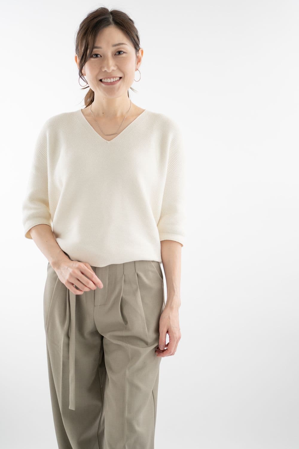 エルグ所属ミセスモデル：佐藤 帆夏