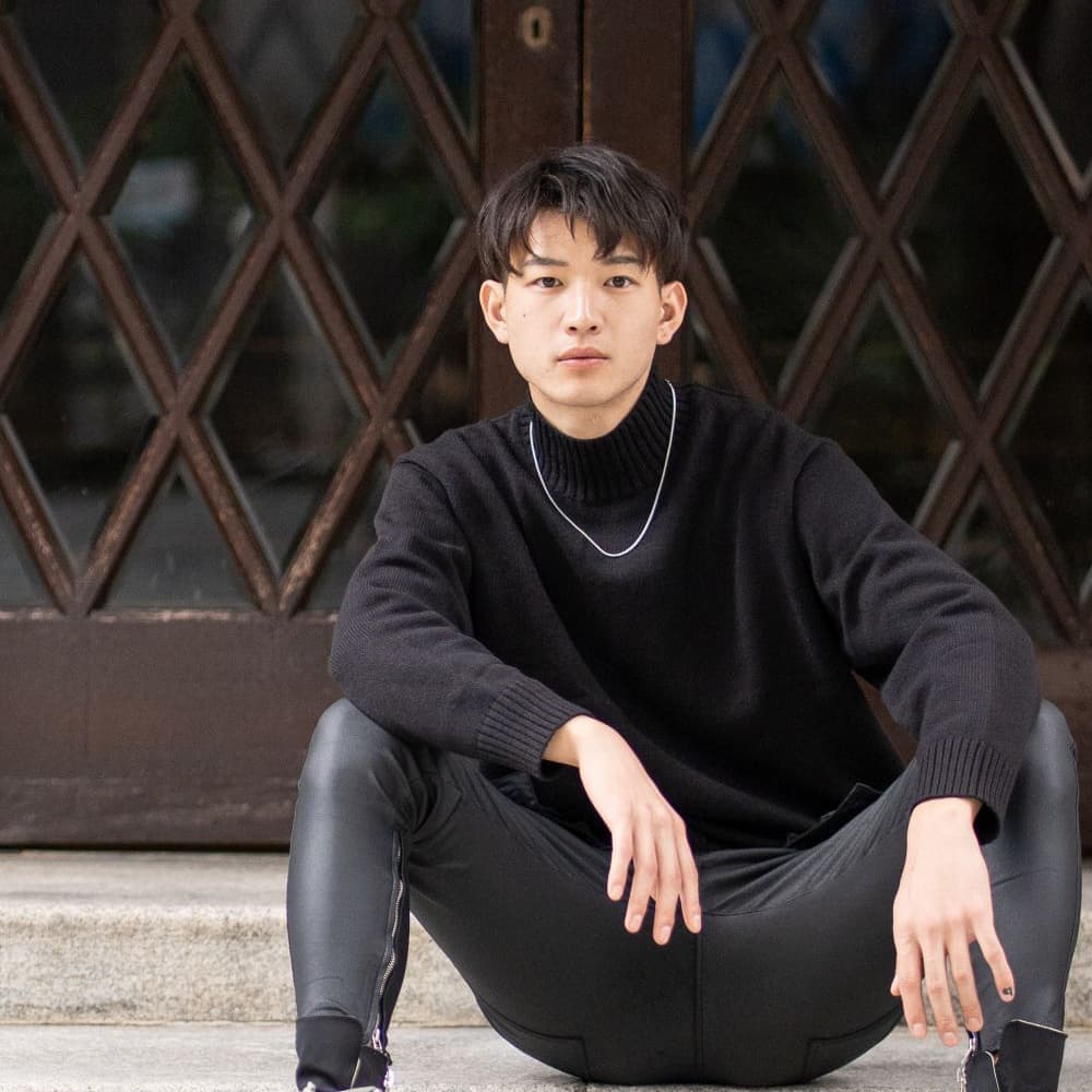 エルグ所属メンズモデル：田中 咲人