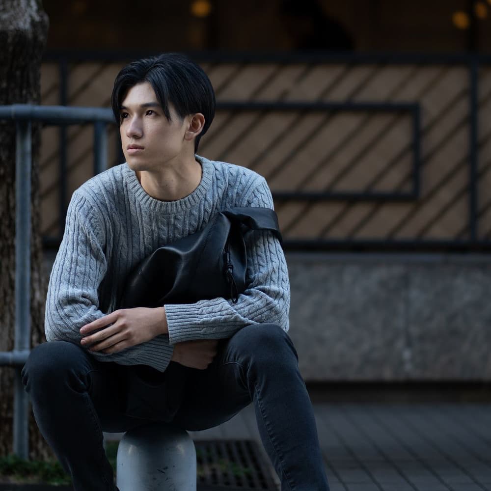 エルグ所属メンズモデル：藤井 紫玄