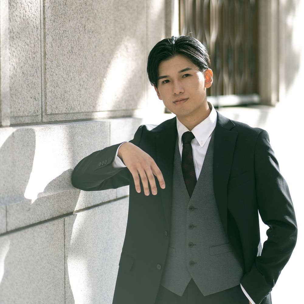 エルグ所属メンズモデル：藤井 紫玄