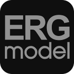 ERGMODEL LOGO B/W